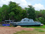 Elefantentrekking in Pang Khao Lak Tsunami das Polizeiboot über 1 Km im Landesinneren (TH).